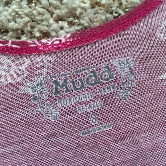 Mudd Racerback Tank Top - Picture 3 of 4